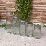 شیشه ادویه درب فلزی