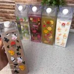 بطری شیر و آبمیوه