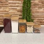 بانکه اکرولیک درب چوبی