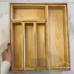 جاقاشقی متحرک شش خانه با چوب رابروود