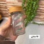 شیشه ادویه درب چوبی - تصویر 6