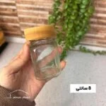 شیشه ادویه درب چوبی - تصویر 7
