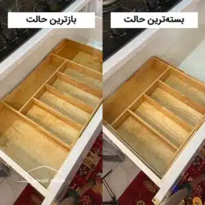 جاقاشقی ریگلاژی جنس چوب رابروود