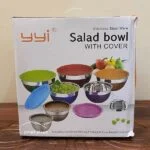 سرویس لگن پنج پارچه استیل یویو