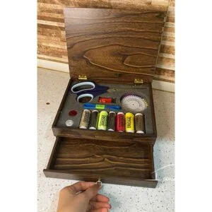 جا نخ و سوزن هایلو مدل ارکیده چوبی