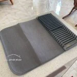 نمگیر استند دار رایکا رنگ طوسی با پارچه میکروفایبر