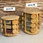 استند گردان چوبی سایز کوچک و بزرگ