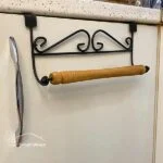 اویز حوله فلز و چوب