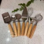 ست ابزار دسته چوبی