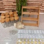 پک کامل نردبانی 12 عددی درب چوبی