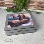 جعبه خیاطی چوبی - تصویر 6