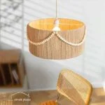 لوستر رافیا استوانه مهره دار
