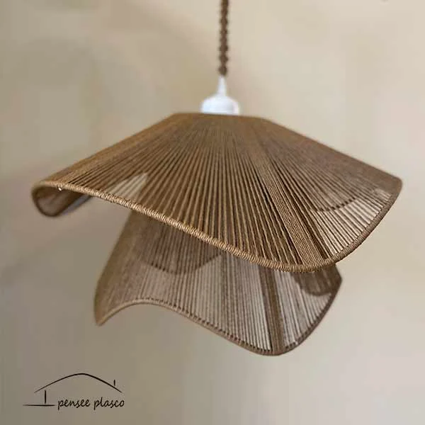 1-لوستر-رافیا-لاله لوستر رافیا لاله دوبل - Image 1