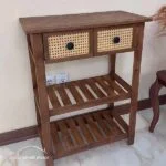 کافی بار دو کشو حصیری