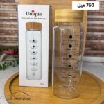 بطری پیرکس درب بامبو - تصویر 5