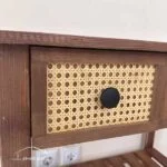 کافی بار دو کشو حصیری - تصویر 4