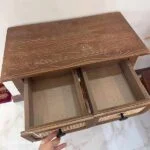 کافی بار دو کشو حصیری - تصویر 2