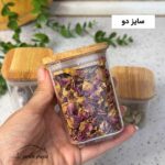 بانکه ادویه درب چوبی آراگل هومکت - تصویر 4