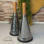 رنده مخروطی دسته چوبی هومکت